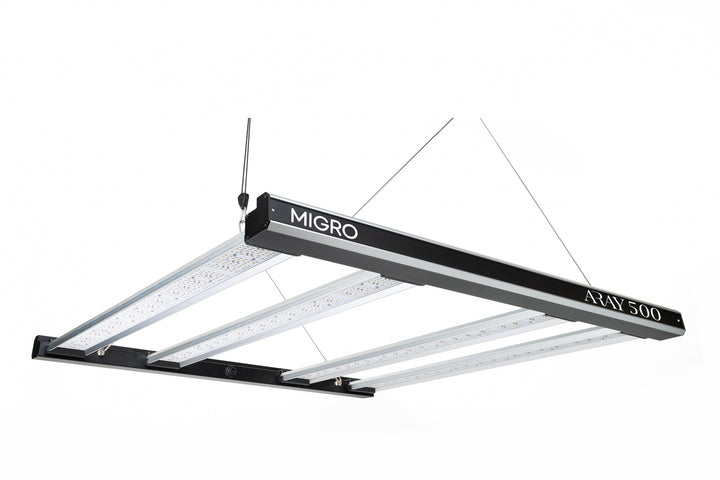 product video of the ARAY 500 led grow light